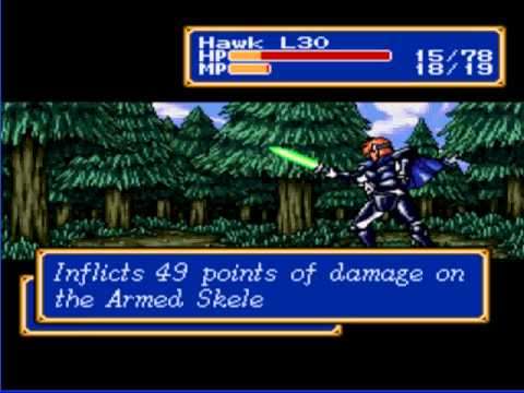 Shining Force  Max solo - 73 Enter Runefaust