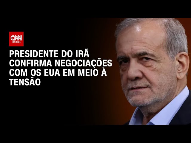 Presidente do Irã confirma negociações com os Estados Unidos | CNN NOVO DIA