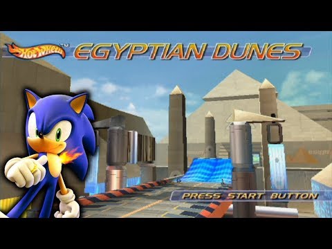 Egyptian Dunes w/Let The Speed Mend It (Hot Wheels: World Race/Sonic and the Secret Rings)