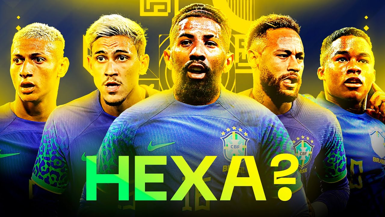 CONVOQUEI o Brasil e JOGUEI A COPA! 🏆