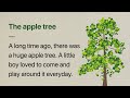 Learn English Through Story The Apple Tree Level 1