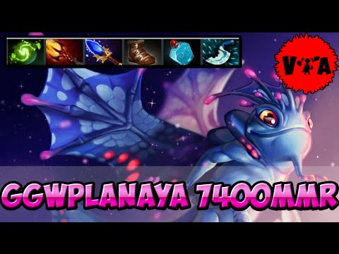 Dota 2 - GGwpLanaya 7400 MMR Plays Puck vol #1 - Ranked Match