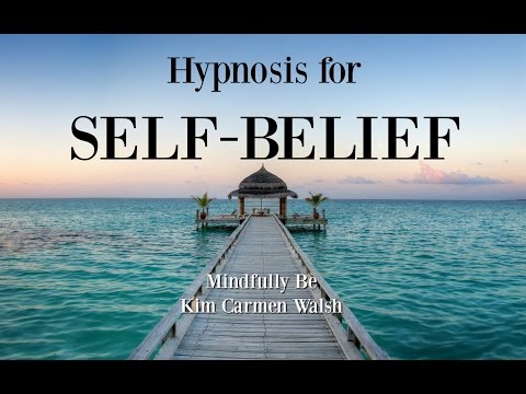 Hypnosis for self-belief ~ Female voice of Kim Carmen Walsh Video