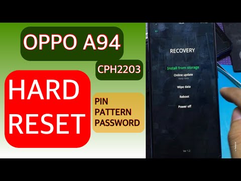 CPH2203 Oppo A94 Hard Reset