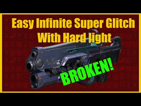 Hard light Easy Infinite Super Glitch! *Do This Now Before Bungie Patches it*