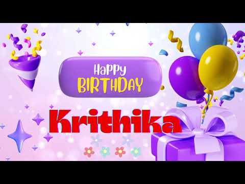 Happybirthday krithika#krithika#happybirthdaysong #birthday #happybirthday #love #song
