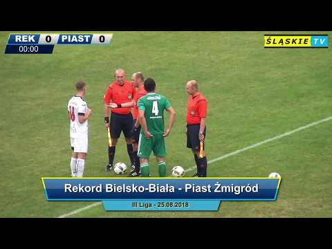 Rekord Bielsko-Biała - Piast Żmigród 1:1