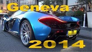 preview picture of video 'Geneva Supercar Spotting 2014'