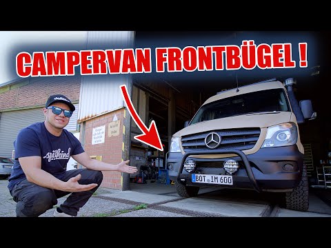 🔥 DELTA 4x4 BUMPER + ZUSATZSCHEINWERFER 🔥😁 | #VANLIFE