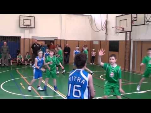 EASTER TOURNAMENT OSTRAVA 2014 (17.4.2014) U12 BK Snakes Ostrava -  Nitra 57:31