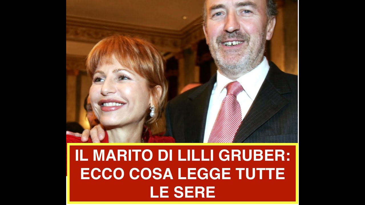 IL MARITO DI LILLI GRUBER: ECCO COSA LEGGE TUTTE LE SERE