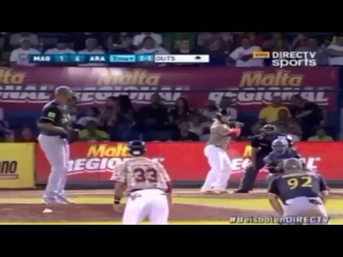 Carlos Sanchez conecto un Largooooo Batazo puso el Partido #Tig-6 #Nav-1