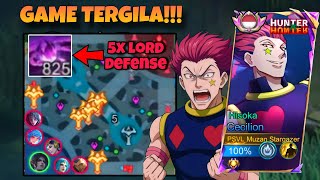 Download lagu GAME TERGILA!! MUSTAHIL COMEBACK? CECILION 800 STACK 5X LORD DEFENSE! MOBILE LEGENDS mp3