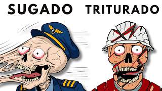 As Mortes Mais Horríveis em Acidentes de Avião de todos os tempos.