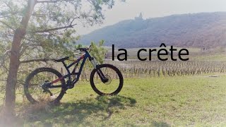 VTT freeride Rodolf Clementz//la crête