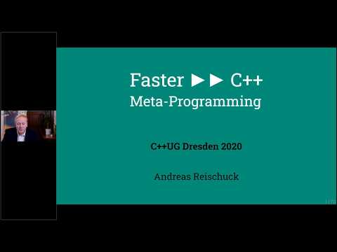 Andreas Reischuck "Faster ►► C++ Meta-Programming"