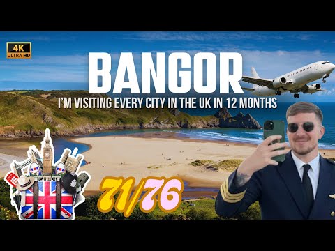 Visiting BANGOR, Wales 🏴󠁧󠁢󠁷󠁬󠁳󠁿 MY UK TOUR 2025 (71/76)