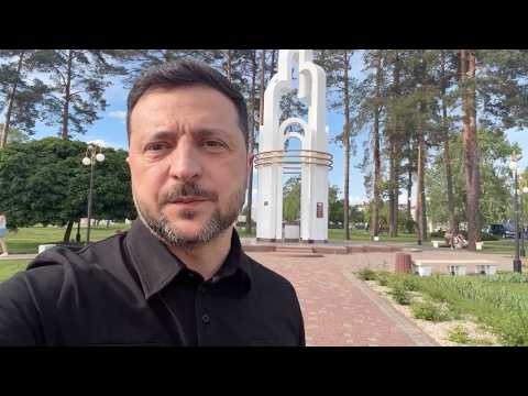 Сьогодні у Славутичі: важливо підтримати наших людей тут, посилити захист – саме цим і займаємось – звернення Президента