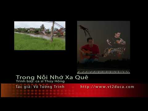 Trong nỗi nhớ xa quê Sheet - Thúy Hồng