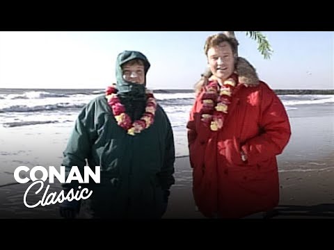 柯南和安迪帶著節目去夏威夷 - "深夜與柯南奧布萊恩" (Conan & Andy Take The Show To Hawaii - "Late Night With Conan O'Brien")