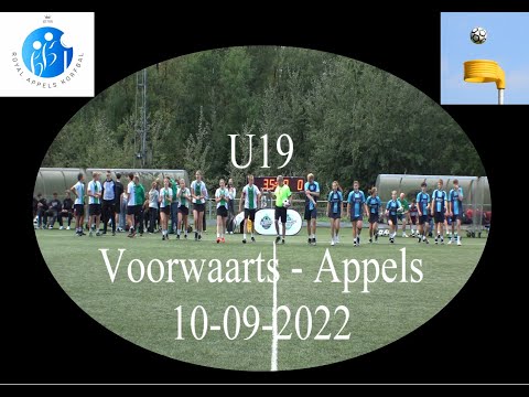 Korfbal U19 Voorwaarts-Appels samenvatting 10-09-2022