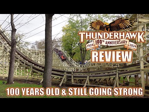 Video review of Thunderhawk by Canobie Coaster