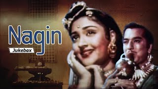 All Songs of Nagin (1954) - HD Jukebox  Asha Bhosl