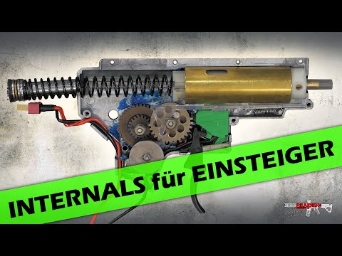 [Tech] Internals einer 6mm Airsoft/Softair für Einsteiger/Anfänger erklärt (S-AEG/AEG)