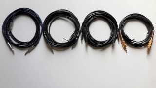 Video thumbnail for PlayRock - Guitar Cables Comparison Demo - Evidence - Klotz - Proel - Quiklok by PlayRockZone