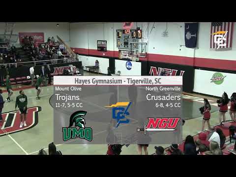 North Greenville vs. Mount Olive - NGU Men's Basketball 2019-20