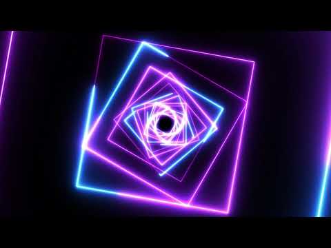 Neon Lights Modern Animated Loop Background - Free Footage