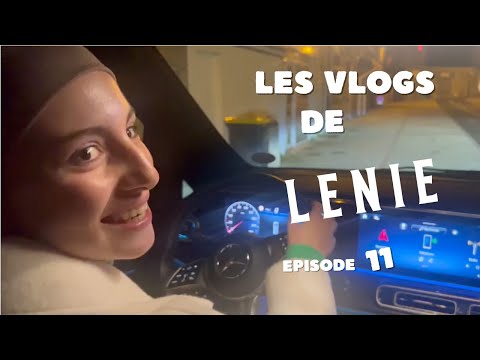 VLOG DE LENIE - EPISODE 11 : Je deviens UBER, 1ère fois dans un avion, backstage des NMA