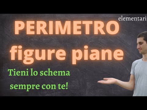 Perimetro delle figure piane: tutte le formule