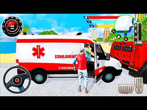 AMBULANCE VAN DRIVING - EMERGENCY RESCUE SIMULATION | GAMES ANDROID