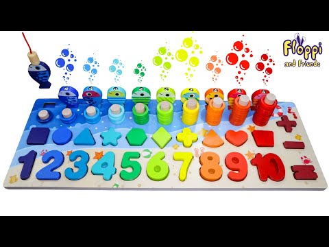 Best Numbers, Shapes and Signs | Learning Video and Counting from 1 to 10 for Preschoolers & Toddler