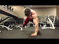 One hand push-ups