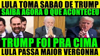 LULA GETS A SOAP FROM TRUMP LIVE