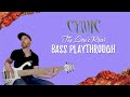 CYNIC the lion's roar (Bass Playthrough)