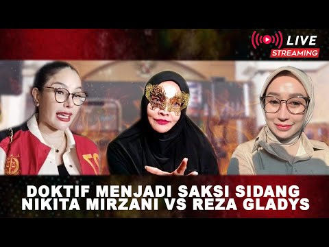LIVE!! DETIK-DETIK DOKTIF MENJADI SAKSI DI SIDANG NIKITA MIRZANI VS DOKTIF