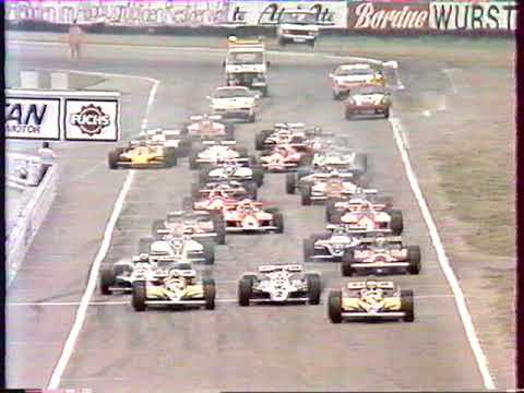1981 Formula 1 - Round 10 - Germany - Race - English