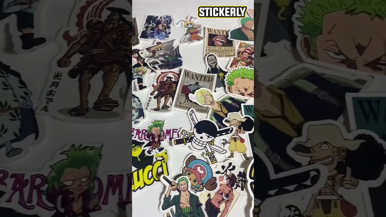 One Piece Anime Sticker Pack