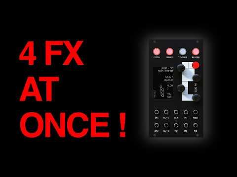 RYK Modular SIDE FX (BPNYC) Eurorack Multi-Effects Module image 2