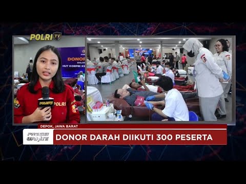PRESISI UPDATE : LIVE - DONOR DARAH HUT KE-53 KORPRI POLRI 08/10/2024 10.00