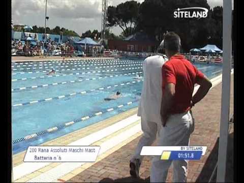 Serie 6 dei 200 Rana  Assoluti Maschi Master - 13 Memorial Andrea Bettiol