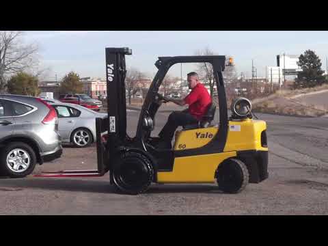 Discount Forklift - Yale 6000 lb LP Gas - Forklift For Sale