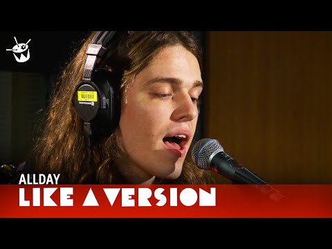 Allday covers INXS 'Never Tear Us Apart' for Like A Version