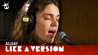 Allday covers INXS 'Never Tear Us Apart' for Like A Version'