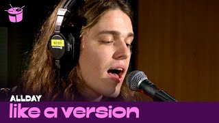 Allday covers INXS 'Never Tear Us Apart' for Like A Version'