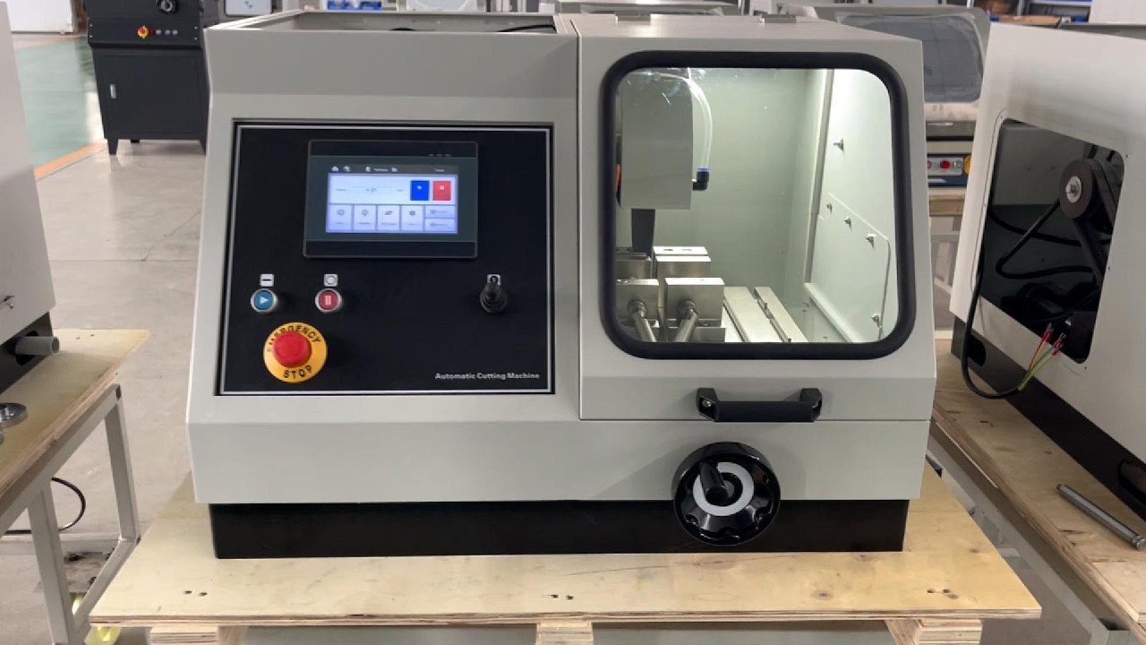 Automatic Metallographic Sample Cutting Machine | Precision Cutting for Metallurgical Labs