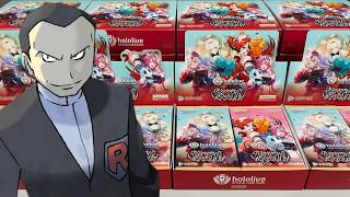 Team Rocket Leader Unboxes hololive ENGLISH Cards! Ayakashi Vermillion